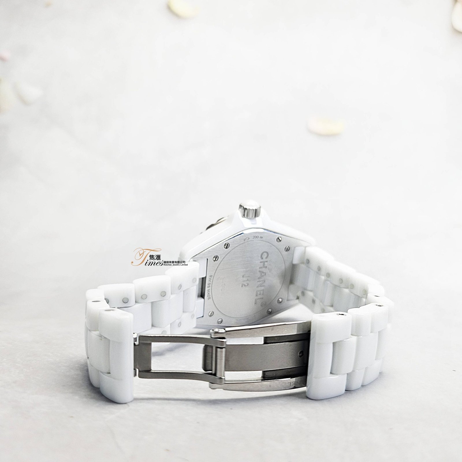 Chanel 白陶瓷自動日曆白面J12白陶瓷帶(38mm) - Image 4