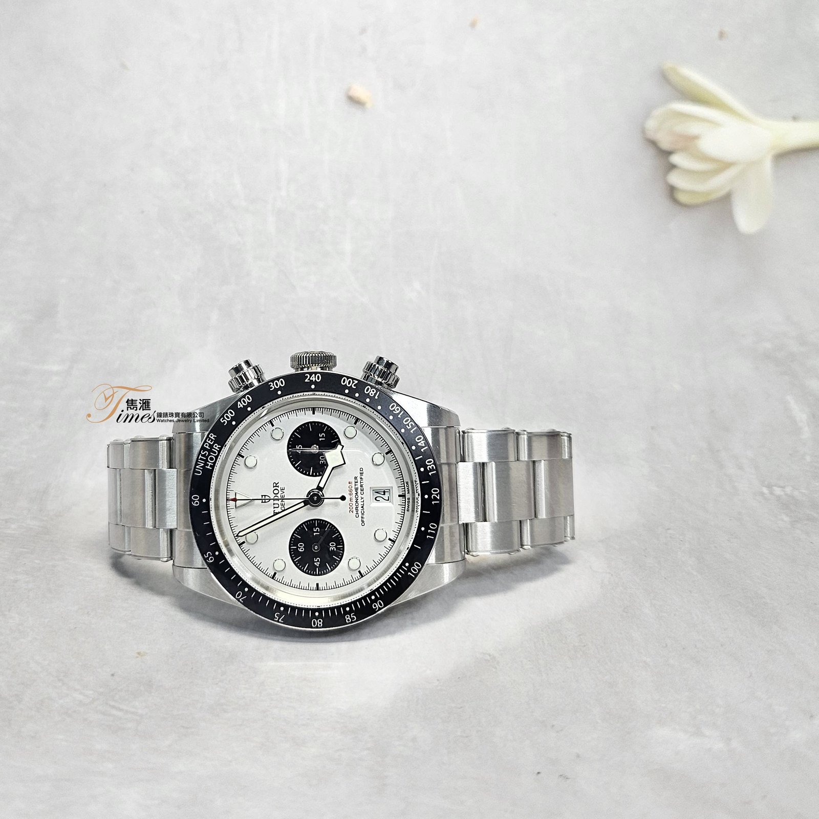 Tudor 鋼自動日曆計時白面斧頭針鋼帶blackbay REF:79360N(41mm) - Image 2